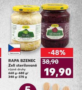 Kaufland Zelí sterilované nabídka