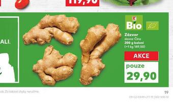 Kaufland Zázvor nabídka