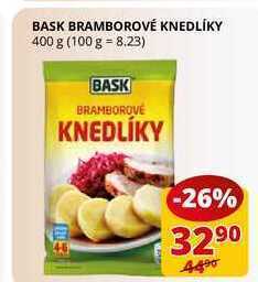 Flop Bask bramborové knedlíky 400 g nabídka