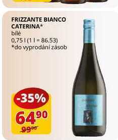 Flop Frizzante bianco caterina 0,75l nabídka