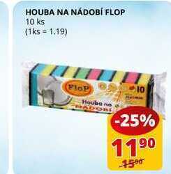 Flop Houba na nádobí flop 10 ks nabídka