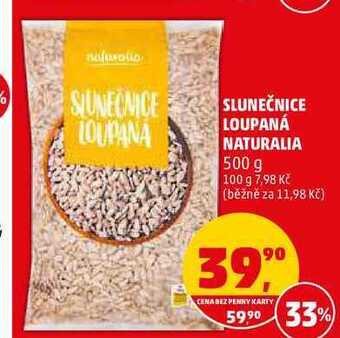 Penny Market Slunečnice loupaná naturalia, 500 g nabídka