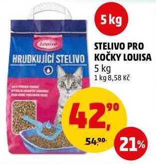 Penny Market Stelivo pro kočky louisa, 5 kg nabídka