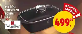 Penny Market Pekáč se skleněnou poklicí, 1 ks nabídka