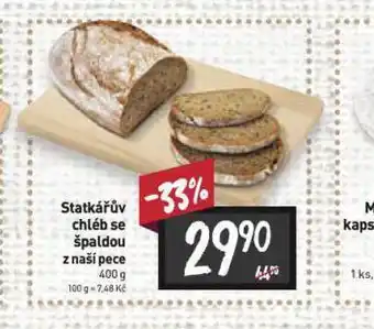 Billa Statkařův chléb nabídka