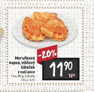 Billa Višňový šáteček nabídka