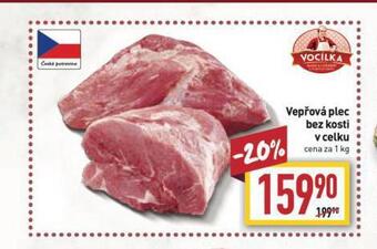 Billa Vepřová plec bez kosti nabídka