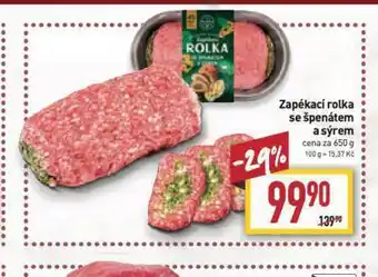Billa Zapékací rolka nabídka