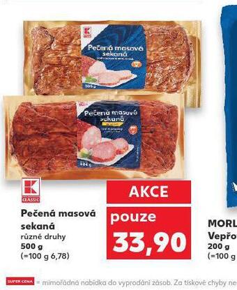 Kaufland Pečená masová sekaná nabídka