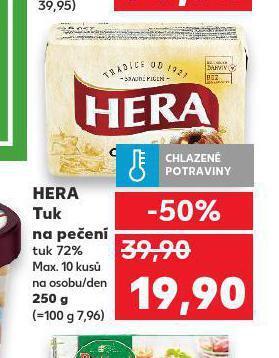 Kaufland Hera tuk na pečení nabídka
