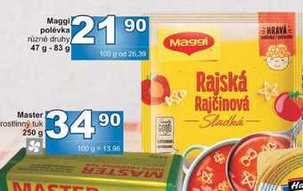 Jip Maggi polévka různé druhy 47 g -83 g nabídka