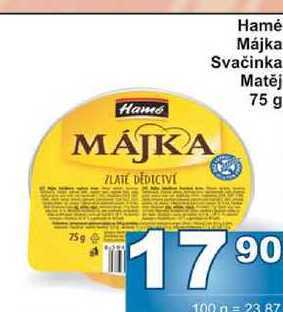 Jip Hamé májka svačinka matěj 75 g nabídka