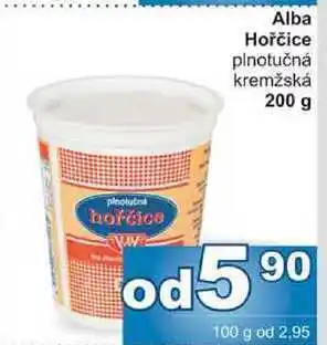 Jip Alba hořčice plnotučná kremžská 200 g nabídka