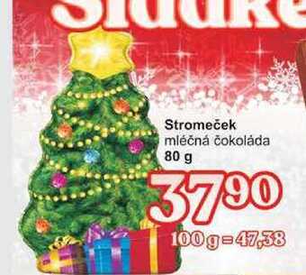 Jip Stromeček mléčná čokoláda 80 g nabídka