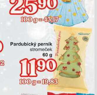 Jip Pardubický perník stromeček 60 g nabídka