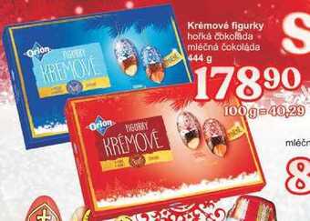 Jip Krémové figurky hořká čokoláda mléčná čokoláda 444 g nabídka