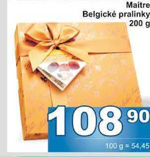 Jip Maitre belgické pralinky 200 g nabídka