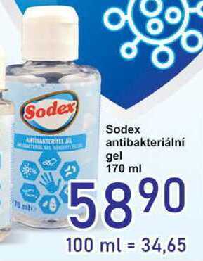 Jip Sodex antibakteriální gel 170 ml nabídka