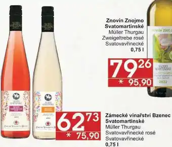 Jip Zámecké vinařství bzenec svatomartinské, 0,75 l nabídka