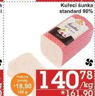 Jip Kuřecí šunka standard 90%, 1 kg nabídka