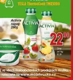Hruška Activia nápoj 280g nabídka