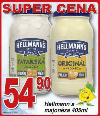 Hruška Hellmann's majonéza 405ml nabídka