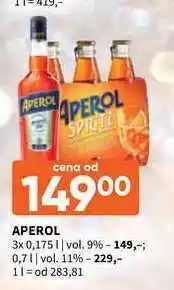 Terno Aperol 3x 0,175 l nabídka