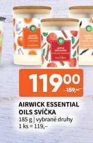 Terno Airwick essential oils svíčka 185 g nabídka