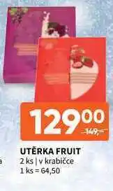Utěrka fruit 2 ks | v krabičce