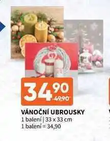 Terno Vánoční ubrousky 1 balení | 33 x 33 cm nabídka