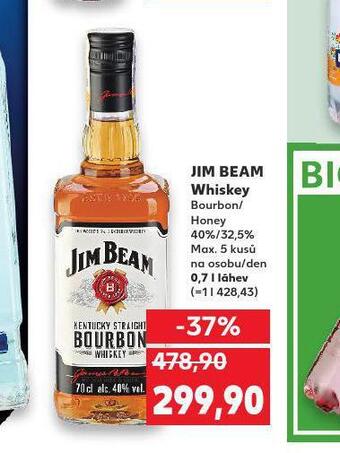 Kaufland Jim beam whiskey nabídka