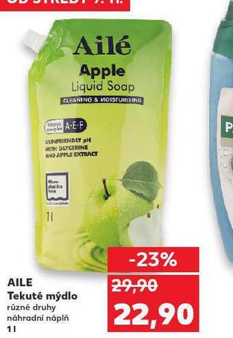 Kaufland Aile tekuté mýdlo nabídka