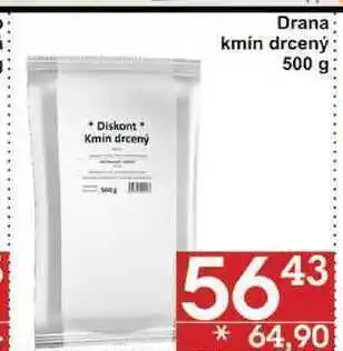 Drana kmín drcený, 500 g