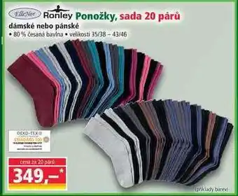Norma Ponožky, sada 20 párů nabídka