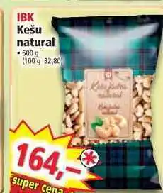 Norma Ibk kešu natural • 500 g nabídka