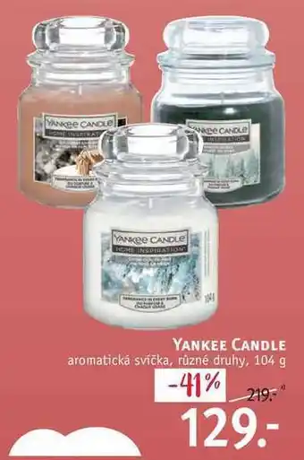 Rossmann Yankee candle aromatická svíčka, 104 g nabídka