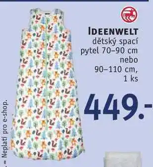 Ideenwelt dětský spací pytel
