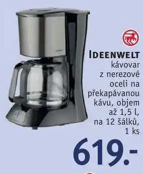 Rossmann Ideenwelt kávovar nabídka