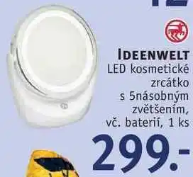 Rossmann Ideenwelt led kosmetické zrcátko nabídka