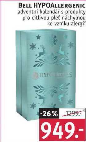Rossmann Bell hypoallergenic adventní kalendář nabídka