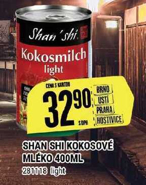 Tamda Foods Shan shi kokosové mléko 400ml nabídka