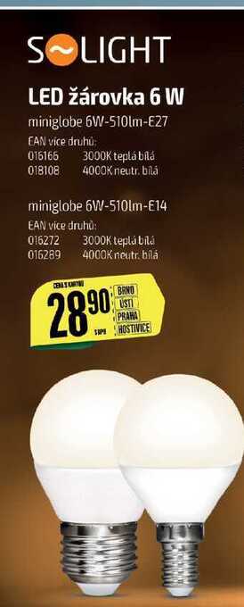 Tamda Foods Led žárovka 6 w nabídka