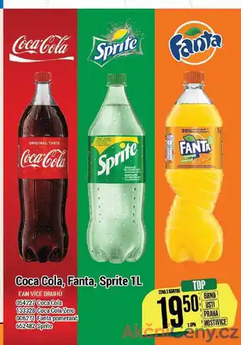 Tamda Foods Coca cola, fanta, sprite 1l nabídka