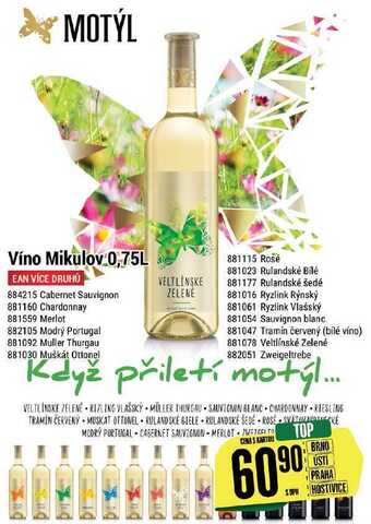 Tamda Foods Víno mikulov 0,75l nabídka