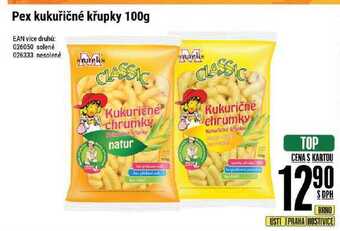Tamda Foods Pex kukuřičné křupky 100g nabídka