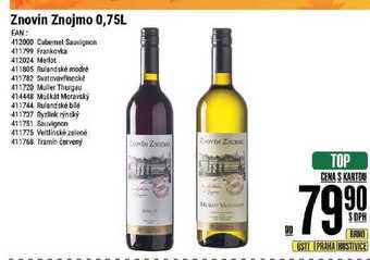 Znovin znojmo 0,75 l