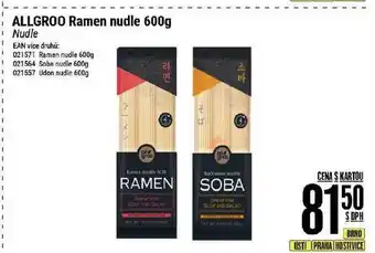 Tamda Foods Allgroo ramen nudle 600g nabídka