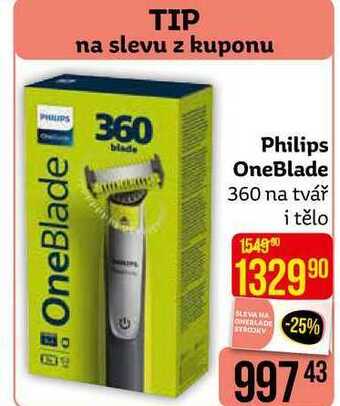 Teta Philips oneblade 360 na tvář i tělo nabídka