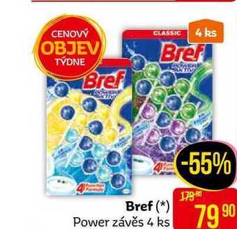 Teta Bref (*) power závěs 4 ks nabídka