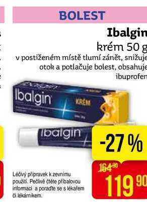Teta Ibalgin krém 50 g nabídka